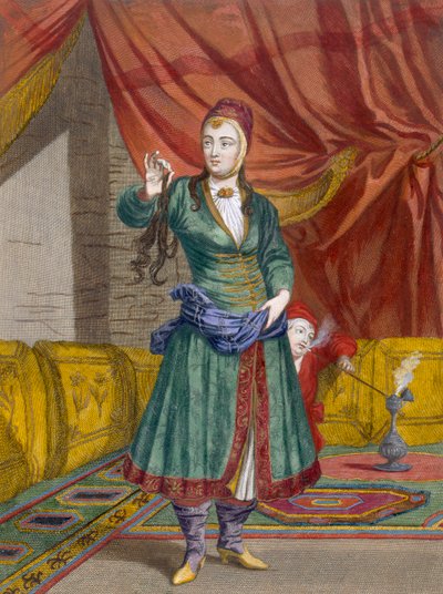 A Persian Girl, c.1708 by Jean Baptiste Vanmour
